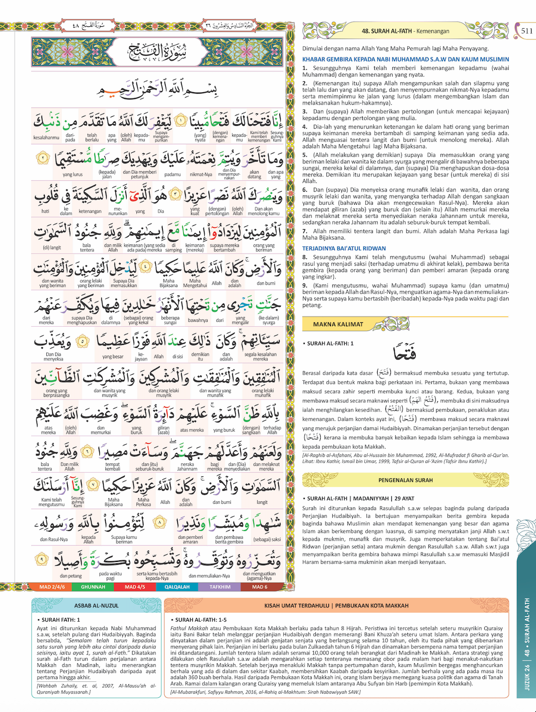 Quran with Encyclopedia